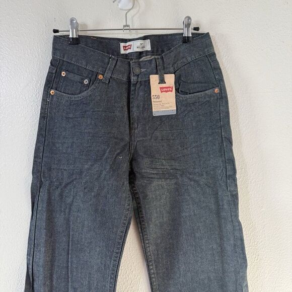 Other - LEVI’S 550 Humboldt Relaxed Fit Tapered Denim Jean Gray Size 14 Reg 27x27 Gray
